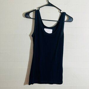V::Room Navy Tencel Tank Top SZ 1 Small
